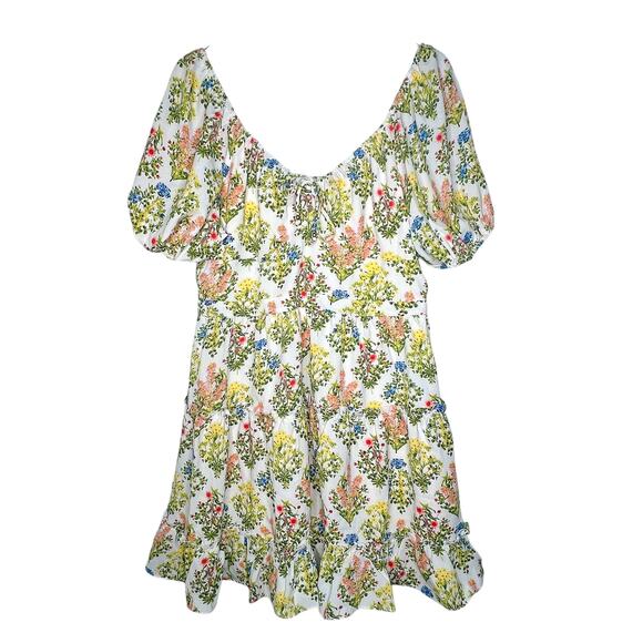 Laundry By Shelli Segal Botanical Print Mini Dress - Picture 1 of 6